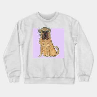 Shar pei dog Crewneck Sweatshirt